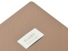 Ежедневник недатированный А5 Total beige с нашивкой, бежевый