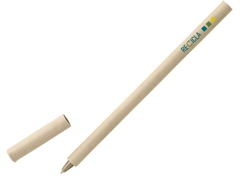 Шариковая ручка из крафт-бумаги RECICLA