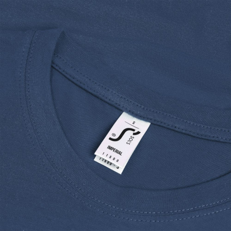 Футболка Imperial 190 синяя (джинс), размер 5XL