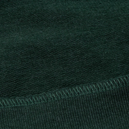 Толстовка с капюшоном унисекс Hoodie, темно-зеленый меланж, размер XS