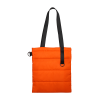 Шоппер Superbag Bubble, с магнитной кнопкой (оранжевый с черным)
