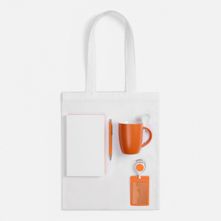 Набор Welcome Pack, оранжевый с белым