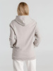 Толстовка с капюшоном унисекс Hoodie, дымчато-серая, размер M