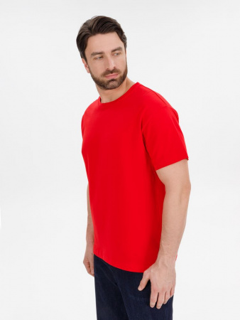 Футболка унисекс T-Bolka 180, красная, размер 4XL