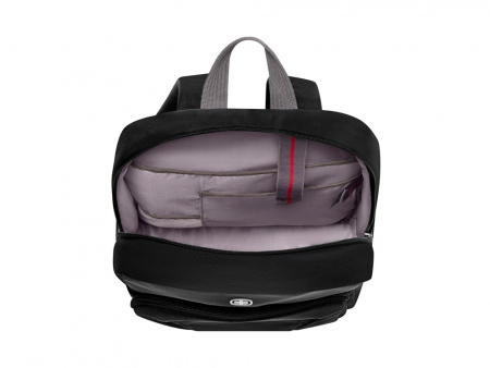 Рюкзак WENGER Motion 15.6, черный, нейлон, 31x17x42 см, 20 л