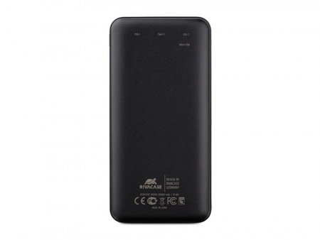RIVACASE VA2120 (20000mAh), внешний аккумулятор /24