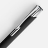 Ручка шариковая Keskus Soft Touch, черная