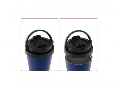 Термокружка из нерж. стали тм THERMOcafe TCCM-500KA (DBL) 0,5L