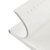 Ежедневник недатированный А5 Гранд на резинке, белый