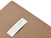 Еженедельник недатированный А6 Total beige с нашивкой, бежевый