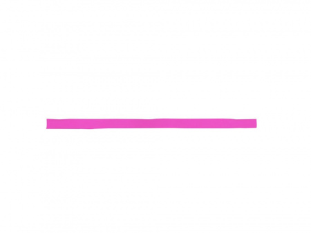 Регулируемый браслет FETE из полиэстера, фуксия