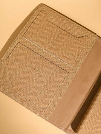 Ежедневник-органайзер Twill, недатированный, коричневый