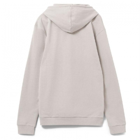 Толстовка с капюшоном унисекс Hoodie, дымчато-серая, размер M