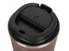 Термокружка CAFe COMPACT, 380 мл, коричневый