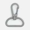 Застежка-карабин Snap Hook, L, серая