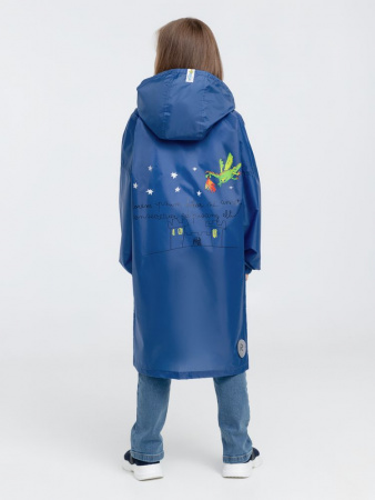 Дождевик детский Rainman Kids ярко-синий, 10-12 лет