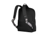 Рюкзак WENGER Motion 15.6, черный, нейлон, 31x17x42 см, 20 л