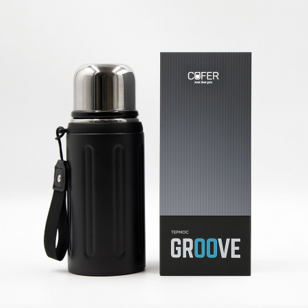 Термос Groove (черный)