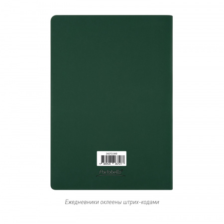 Ежедневник Latte soft touch недатированный, синий