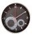 Часы настенные Rule с термометром и гигрометром с логотипом в PrimeSV
