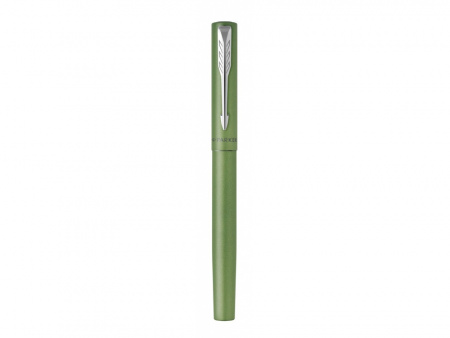 Ручка-роллер Parker Vector XL Green CT, цвет чернил black, стержень: F, в подарочной упаковке.