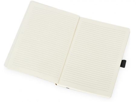 Блокнот Sevilia Soft, гибкая обложка из крафта A5, 80 листов, крафтовый/черный