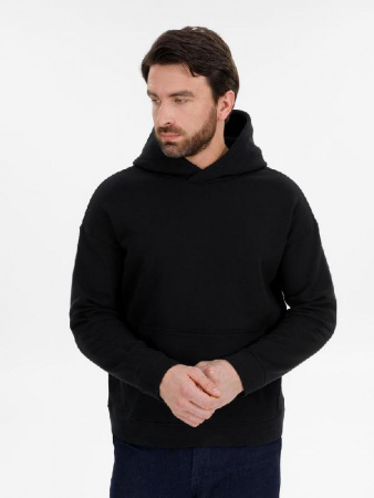 Худи оверсайз унисекс Snuggie, черное, размер XL/XXL