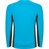 Спортивная футболка SHANGHAI L/S мужская, БИРЮЗОВЫЙ/ТЕМНЫЙ ГРАФИТ XL