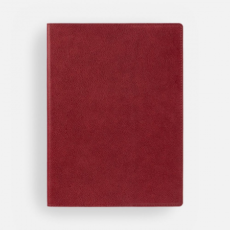 Ежедневник в суперобложке Brave Book, недатированный, красный