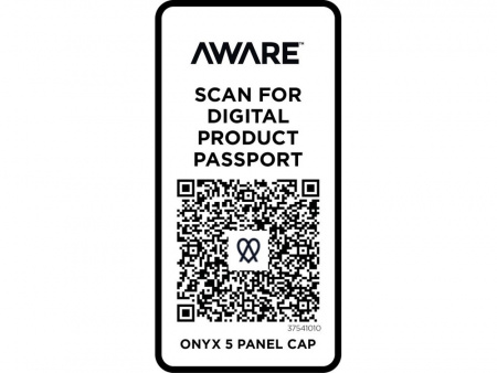 Onyx с 5 панелями Aware™ кепка из переработанных материалов - Белый