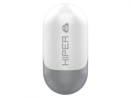 Беспроводные наушники HIPER TWS Smart IoT M1 (HTW-M10) Bluetooth 5.1 гарнитура, Серый (Р)