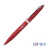 Ручка шариковая "Rocket", покрытие soft touch, цвет красный