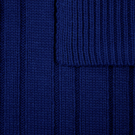 Шарф Knit Beat, темно-синий