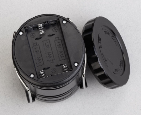 Туристический led-фонарь "Compass" 360˚ , цвет черный