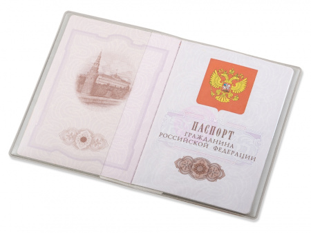 Классическая обложка для паспорта Фэйвор (Favor), белая