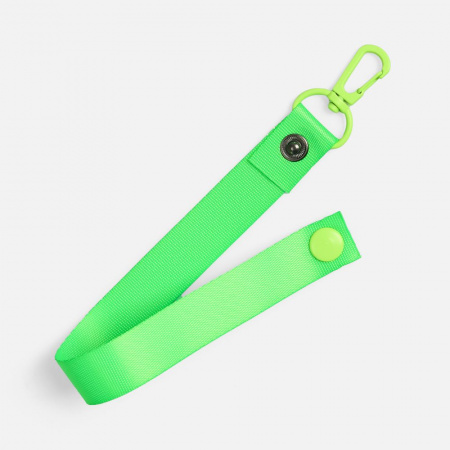 Застежка-карабин Snap Hook, M, желтый неон