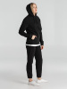 Толстовка с капюшоном унисекс Hoodie, черная, размер 5XL