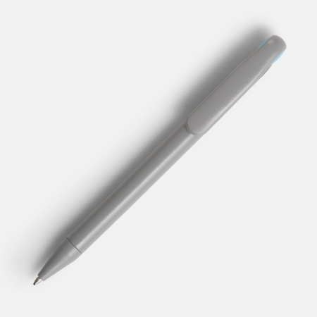 Ручка шариковая Prodir DS1 TMM Dot, серая с голубым