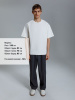 Футболка оверсайз Kangas, белая, XL/XXL