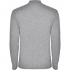 Футболка поло ESTRELLA L/S мужская, ПЁСТРЫЙ СЕРЫЙ M