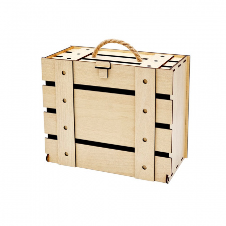 Чемоданчик ламинированный из HDF 19*23*11,5 см