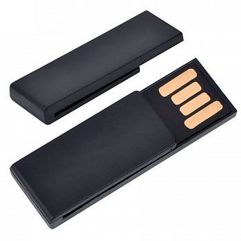 USB flash-карта "Clip" (8Гб),белая,3,8х1,2х0,5см,пластик