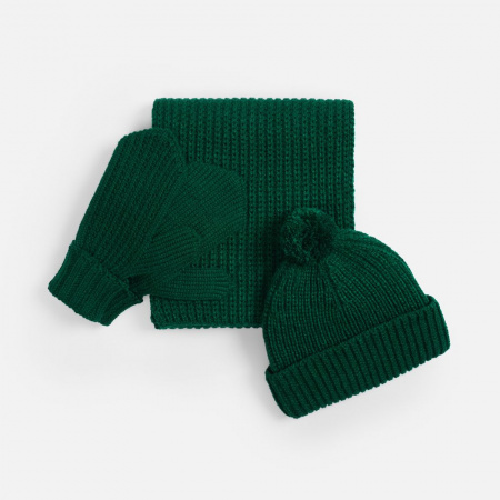 Варежки Nordkyn, темно-зеленые, размер L/XL