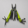 Мультитул Stinger, 107 х 19 мм, 19 функций, сталь, салатовый корпус, стоунвош, в картонной коробке, в комплекте нейлоновый чехол