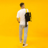 Шоппер Superbag black (чёрный с жёлтым)