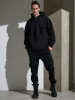 Худи мужское оверсайз Premium Heavy, черное, размер XXL