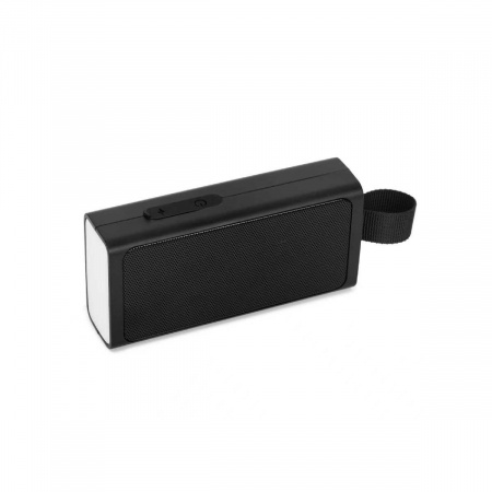 Bluetooth колонка "Vibe" 5Вт с фонариком и магнитным креплением, цвет черный