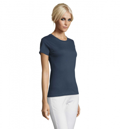 Футболка женская Regent Women синий джинс, размер XXL