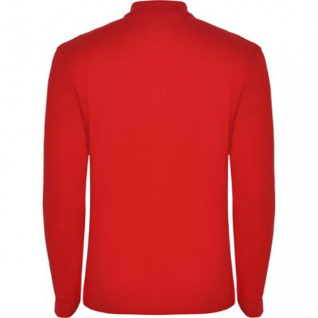 Футболка поло ESTRELLA L/S мужская, КРАСНЫЙ M