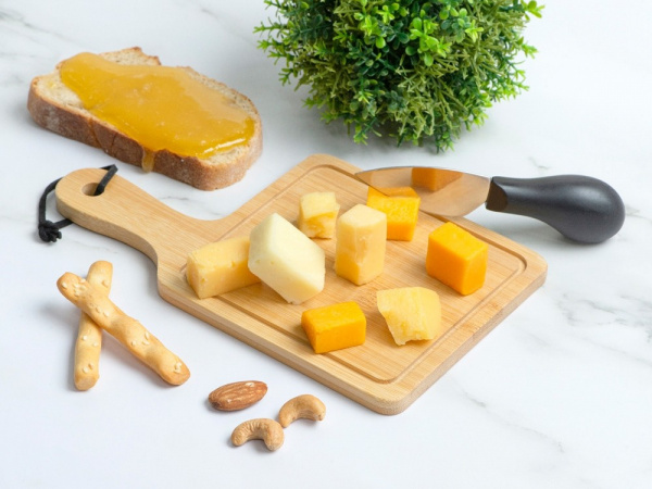 Набор для сыра из бамбуковой доски и ножа Bamboo collection Pecorino